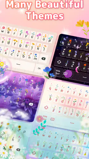 Flower Language Keyboard screenshot