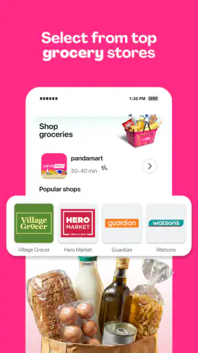 foodpanda: food & groceries screenshot