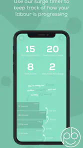 Freya - surge timer for labour screenshot