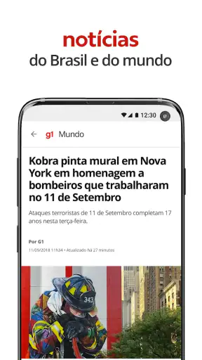 G1 Portal de Notícias da Globo screenshot