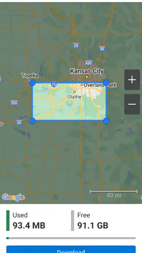 Garmin ActiveCaptain® screenshot