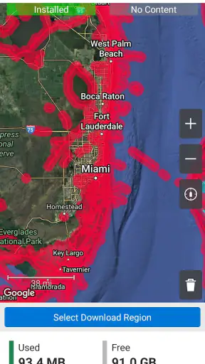 Garmin ActiveCaptain® screenshot