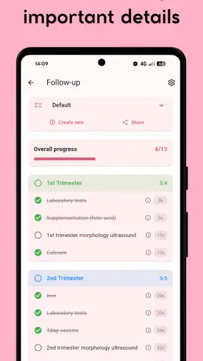 Gestational Age (baby's age) screenshot