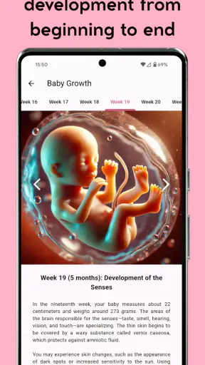 Gestational Age (baby's age) screenshot