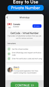 GetCode - Εικονικοί Αριθμοί screenshot