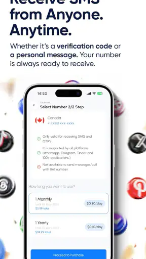 GetSim: eSIM & 2ος Αριθμός screenshot