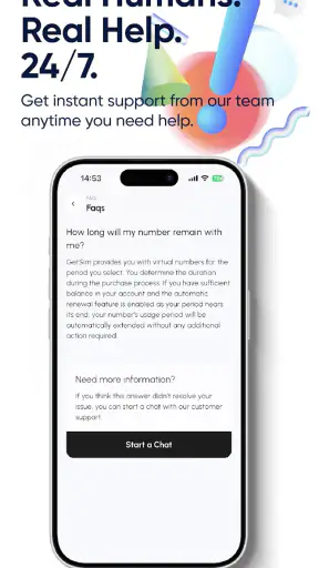 GetSim: eSIM & 2ος Αριθμός screenshot
