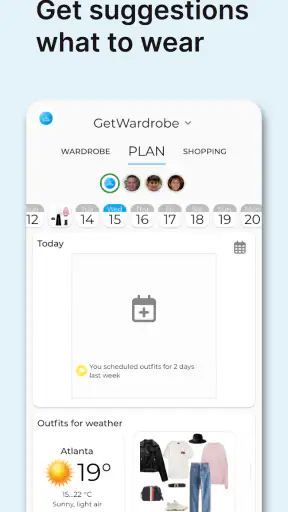 GetWardrobe AI Outfit Planner screenshot