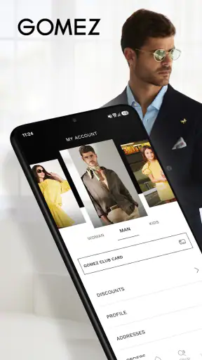 Gomez Fashion Store screenshot