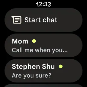 Google Messages screenshot