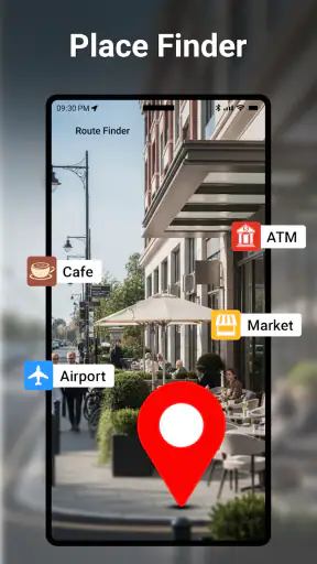 GPS Πλοήγηση Χάρτης Κατεύθυνση screenshot