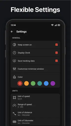 GPS Ταχύμετρο : Οδόμετρο screenshot
