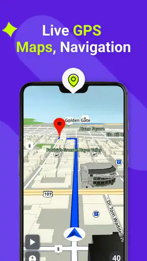 GPS, Χάρτες, Φωνητική πλοήγηση screenshot