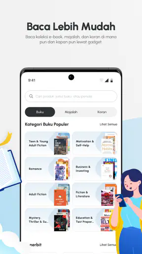 Gramedia Digital: eBook screenshot