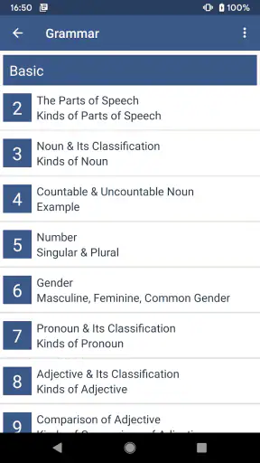 Greek Dictionary Offline screenshot