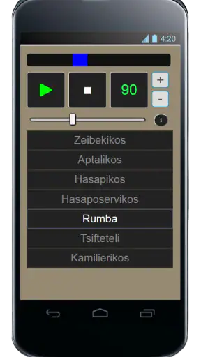 Greek Styles Le - Metronome screenshot
