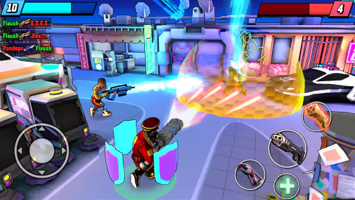 Gridpunk Battle Royale 3v3 PvP screenshot