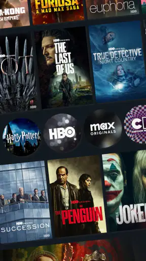 HBO Max: Τηλεόραση και ταινίες screenshot