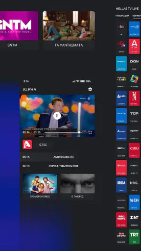 Hellas TV Live: Greek TV screenshot