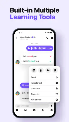 HelloTalk - Μάθετε Γλώσσες screenshot
