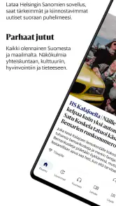 Helsingin Sanomat screenshot