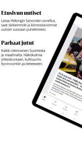 Helsingin Sanomat screenshot