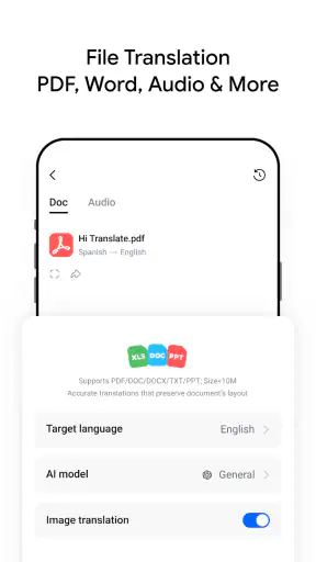Hi Translate -Γρήγορη ακρίβεια screenshot