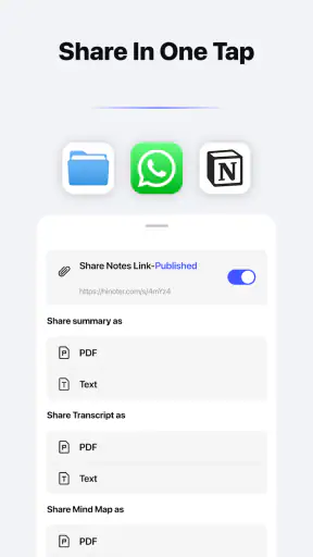 HiNoter - AI Note Taker screenshot