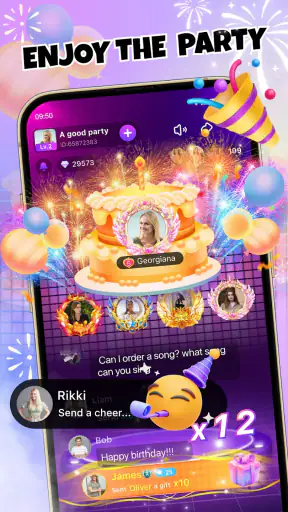 Hiya Game – Party & Voice Chat screenshot