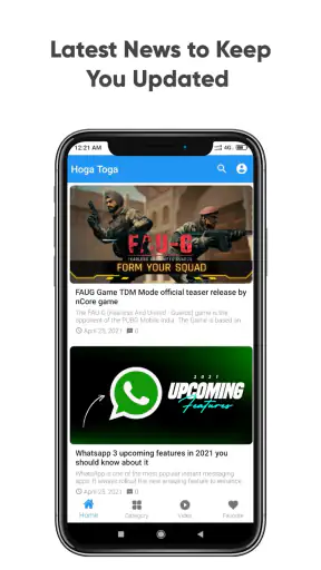 Hoga Toga: Tech News screenshot