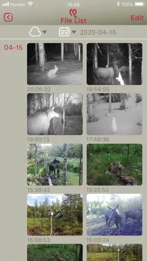 HunterCam screenshot