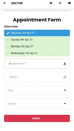 Ibn Sina Doctor Appointment screenshot