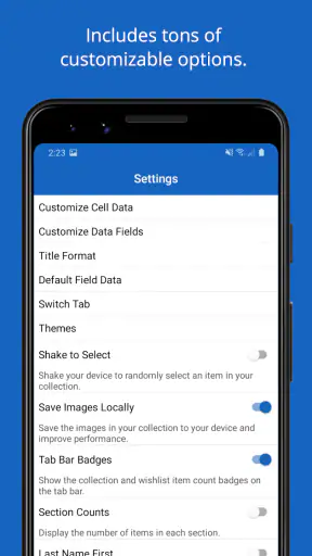 iCollect Everything: Inventory screenshot
