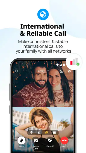 imo video calls and chat screenshot