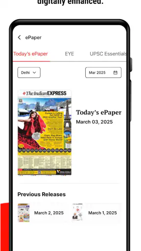 Indian Express: News & Epapers screenshot