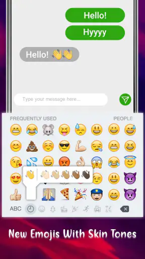 iOS Emojis For Android screenshot