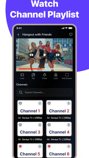 IPTV PLAYER & Smart TV screenshot