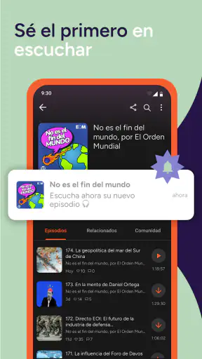 iVoox: Podcasts y Radios screenshot