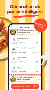 Jow - Recettes et courses screenshot