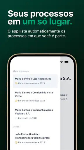 Jusbrasil para todos screenshot