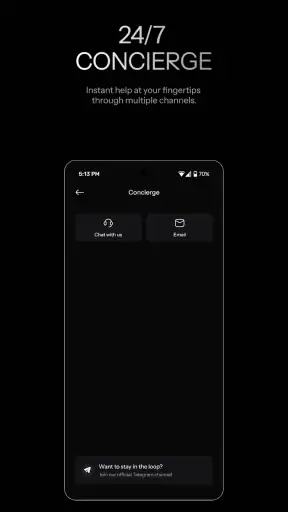 KAST: Global USD Account screenshot