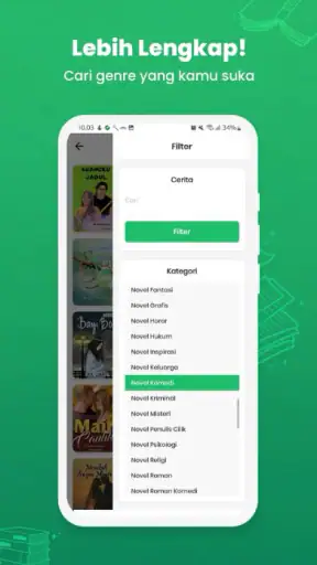 KBM App - Baca Novel dan Buku screenshot