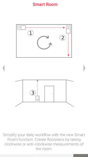 Leica DISTO™ Plan screenshot