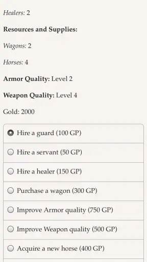 Life of a Mercenary screenshot