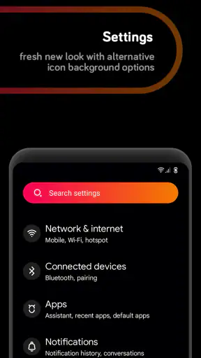 Liv Dark - Substratum Theme screenshot
