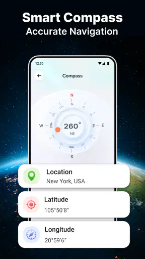 Live Earth Map: 3D View screenshot