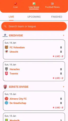 Live Football TV HD Streaming screenshot