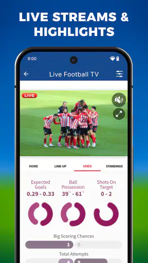 Live Football TV: Matches HD screenshot
