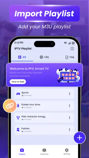 Live IPTV: Pro & Smart Player screenshot