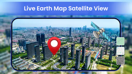 Live Χάρτης Γης-Satellite View screenshot
